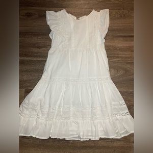 💕Beautiful Little Girl White Dress💕